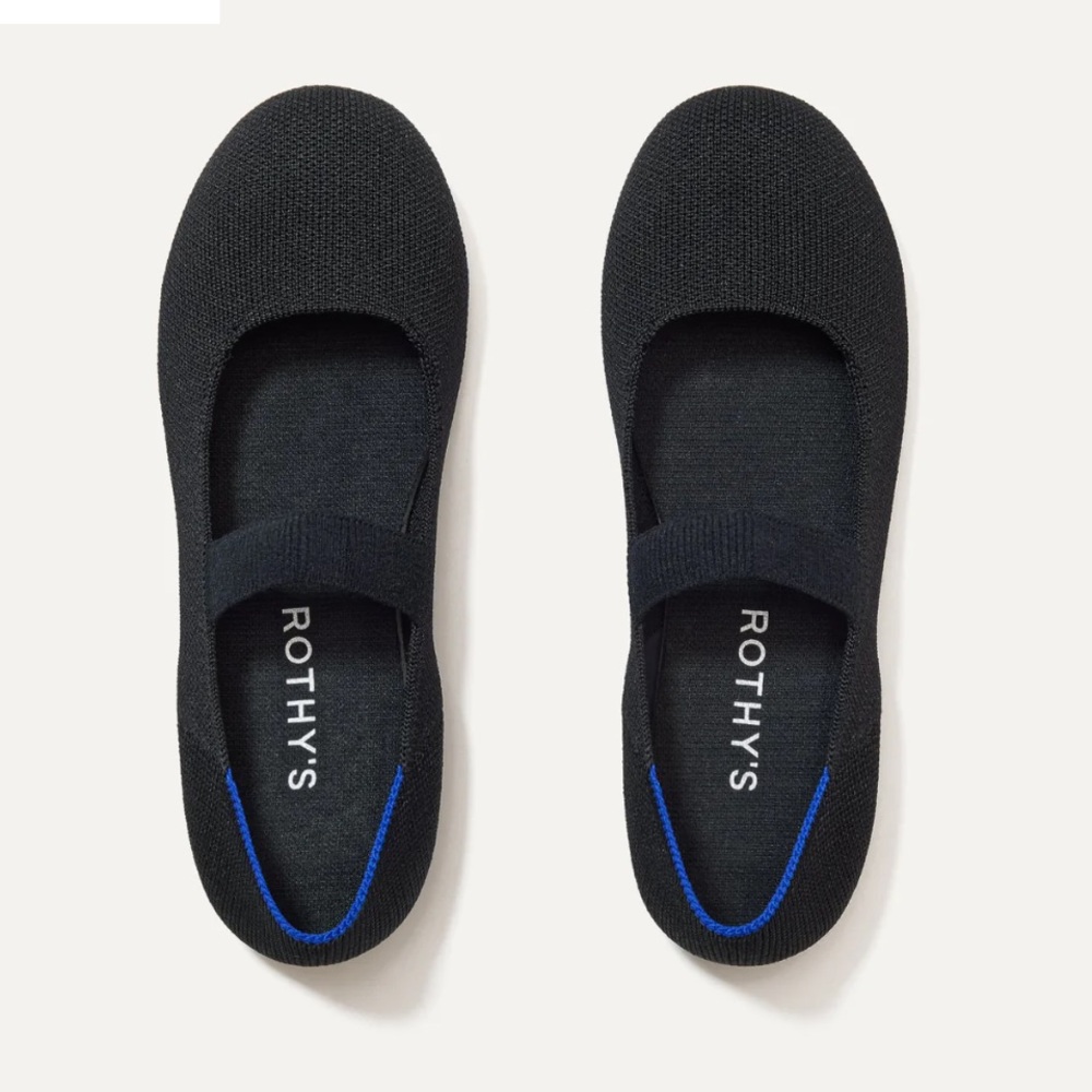 Rothy's Kids Mary Jane Flats Size 3